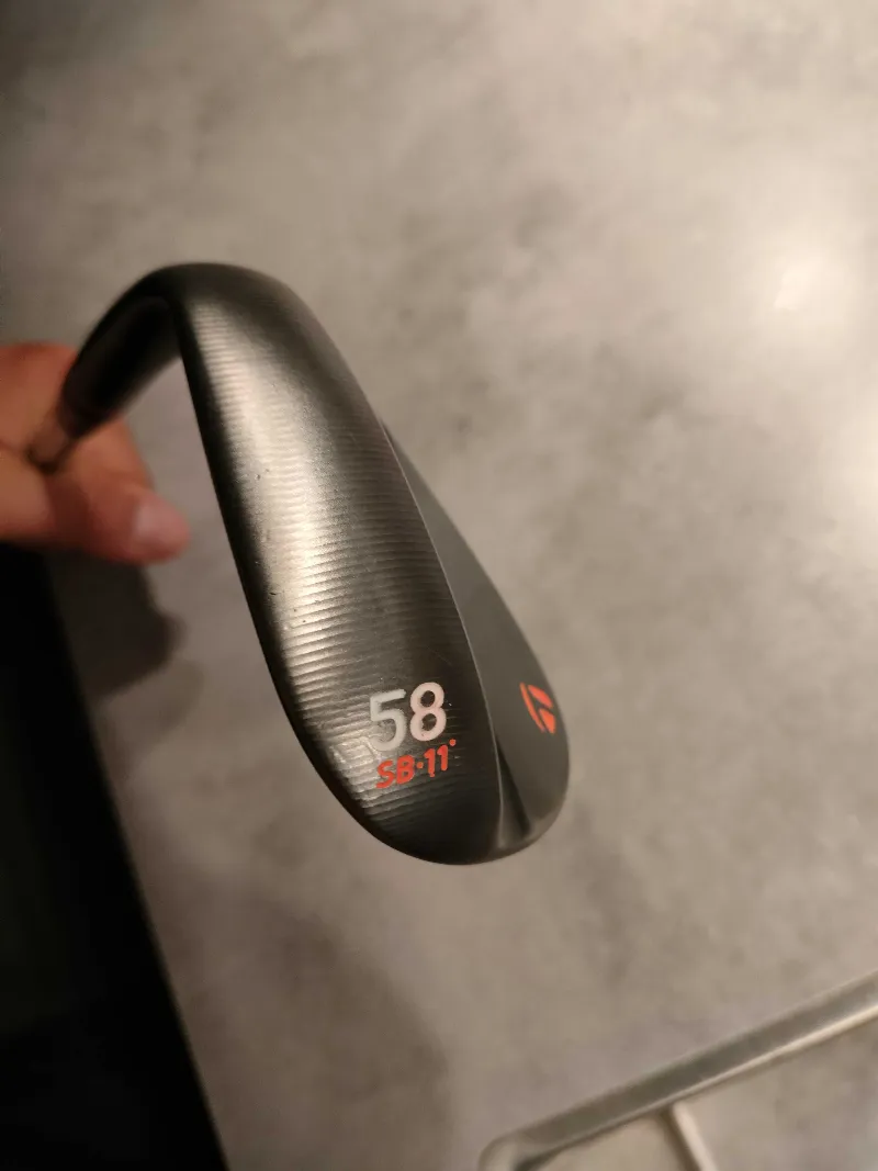Taylormade mg4 black 58° stiff thumbnail 2