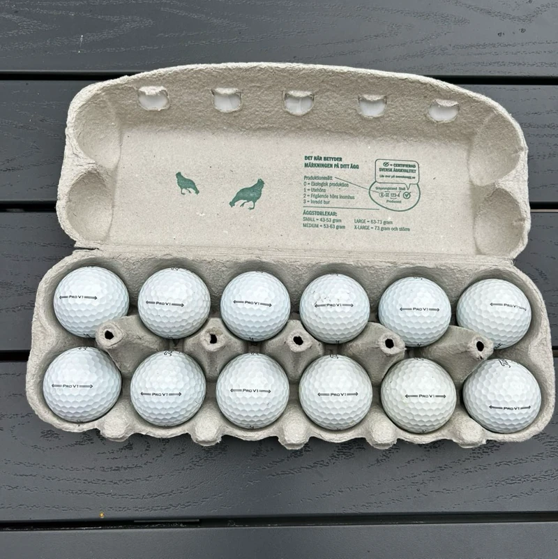 12 stycken Titleist ProV1 golfbollar