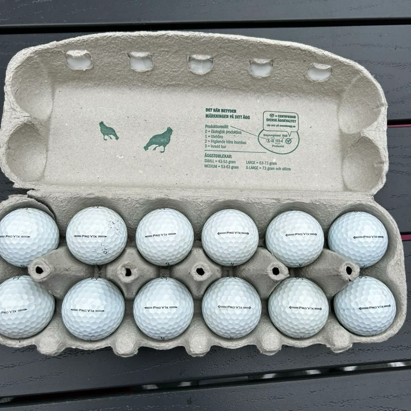12 stycken Titleist ProV1X golfbollar