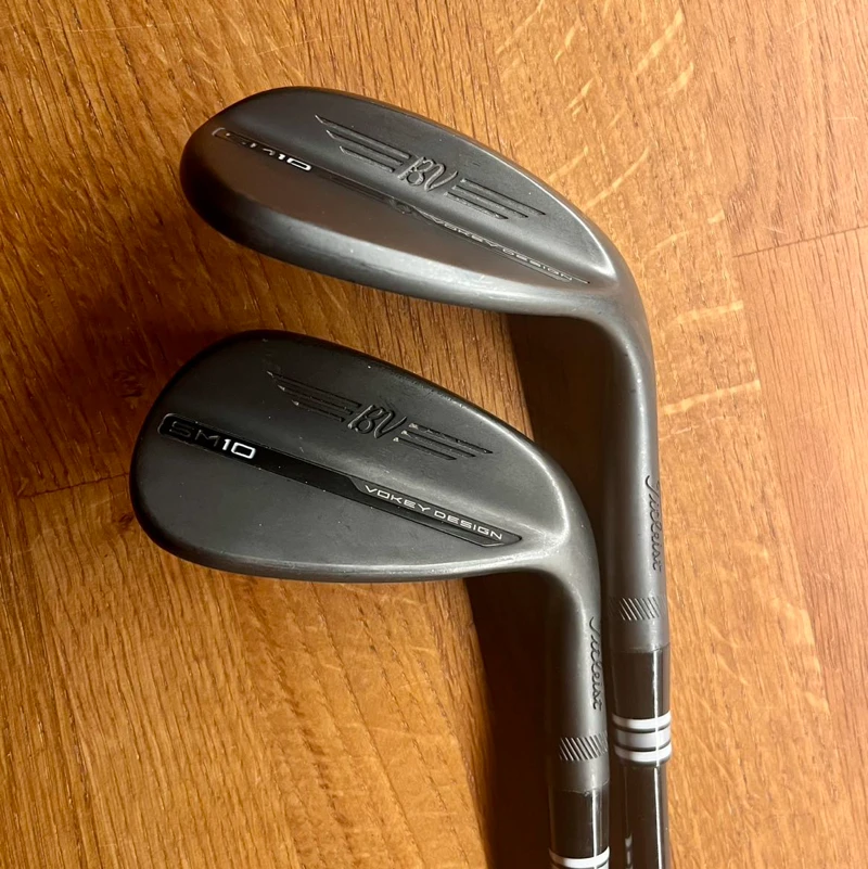 Titleist SM10 wedgar 48 & 60 Jet black