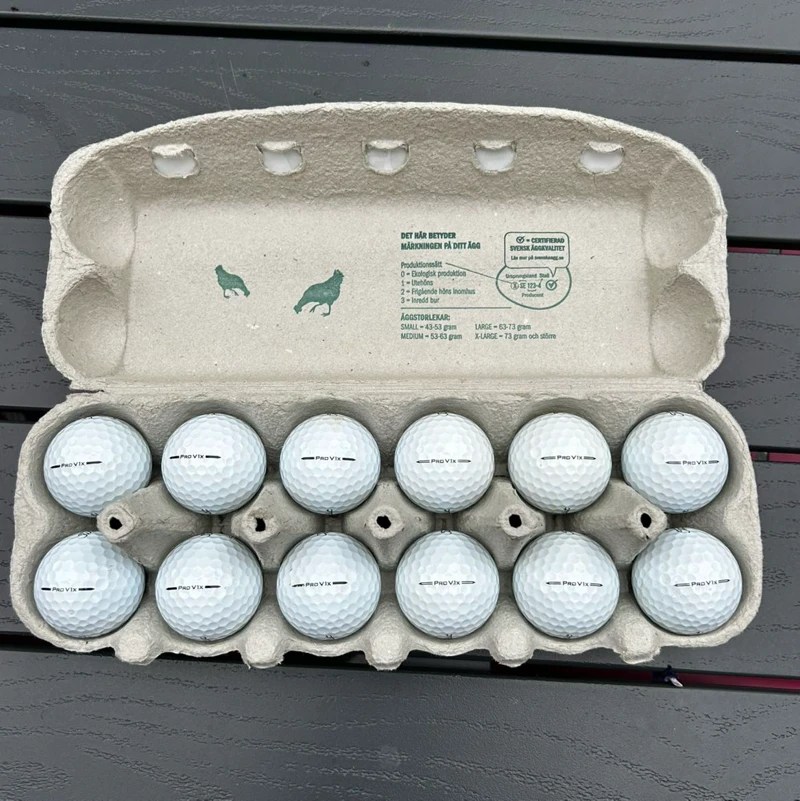 12 stycken Titleist ProV1X golfbollar