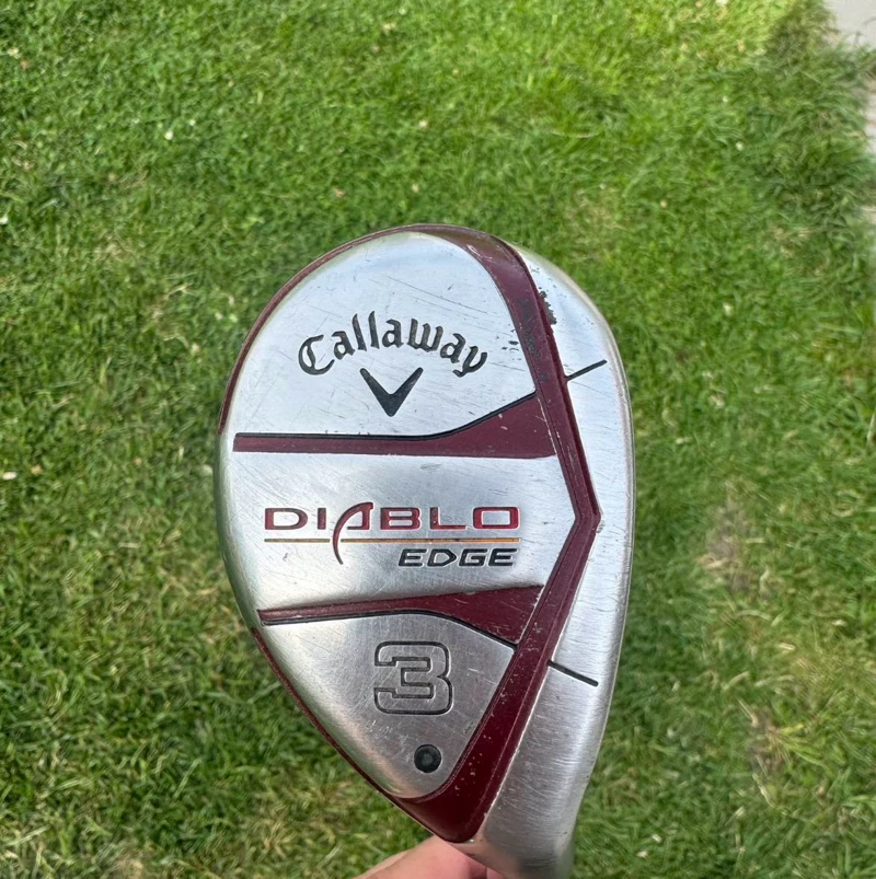 Callaway Golf Club 3 Silver Diablo Edge Hybrid