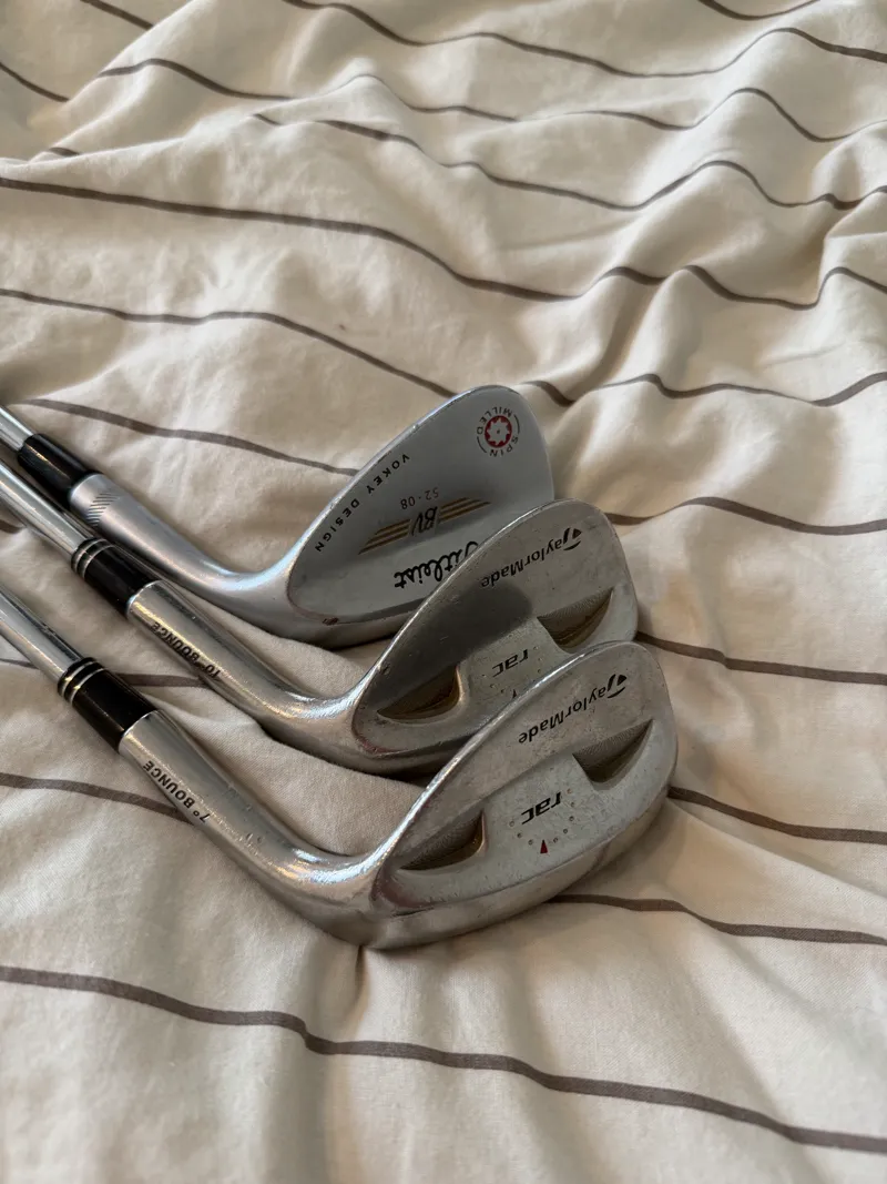 Titleist Vokey & TaylorMade RAC