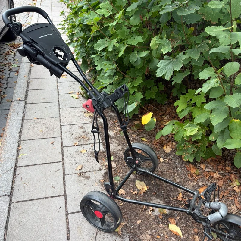 Golfvagn Icompetition svart/röd