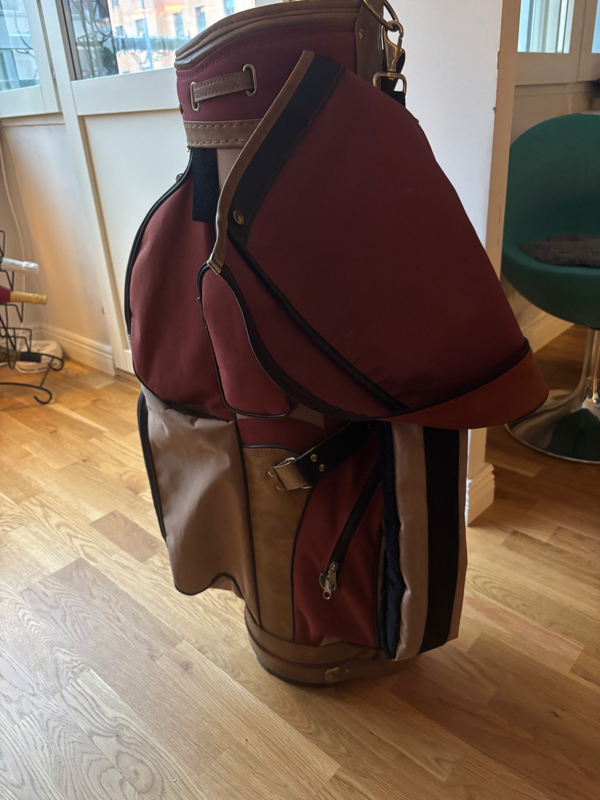 golfbag vagn - vintage thumbnail 2