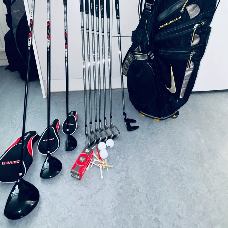 Golfset Vänster Nybörjare & Super NIKE Bag