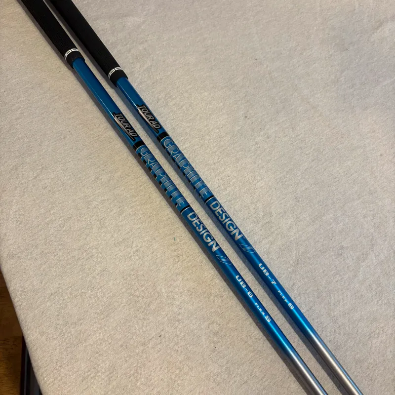 Tour AD Blue. Driver & FW. Stiff