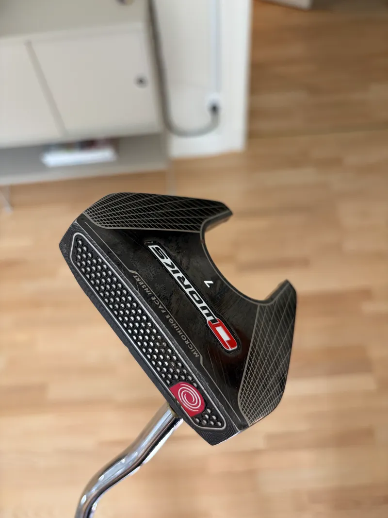 Odyssey Putter 34 Black O-Works 7 Mallet
