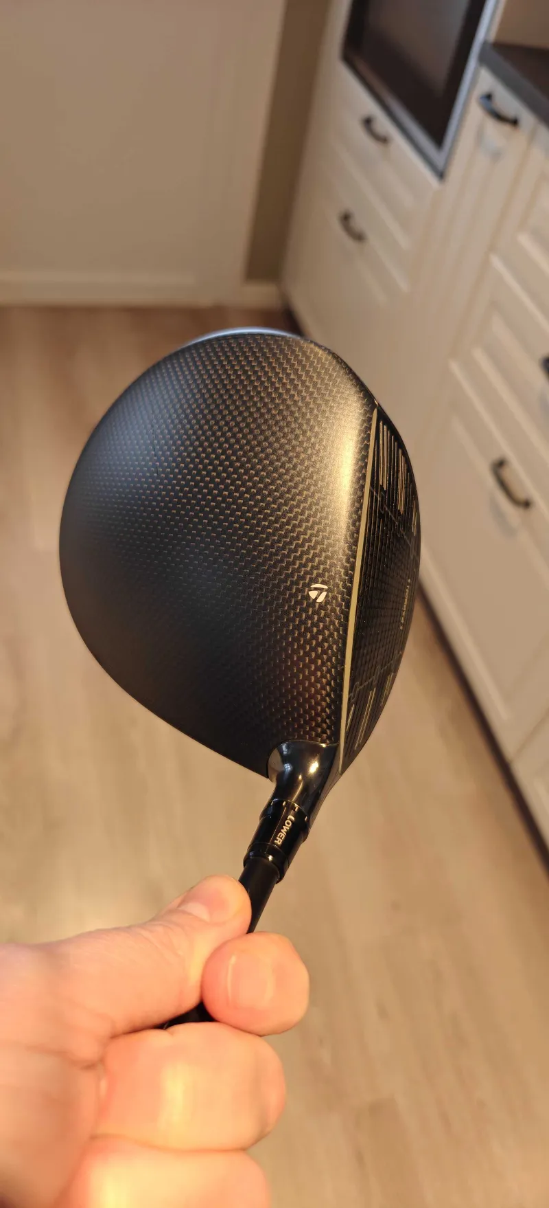 Vänster TaylorMade QI35 9 grader stiff